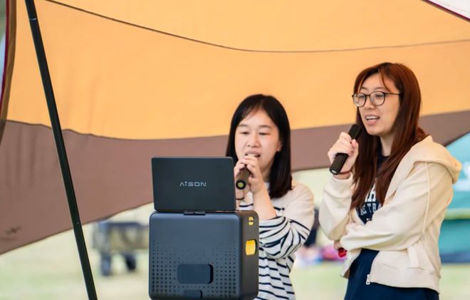 歌音箱：支持离线模式随时随地K歌凯发k8国际登录AISON爱畅K(图3)