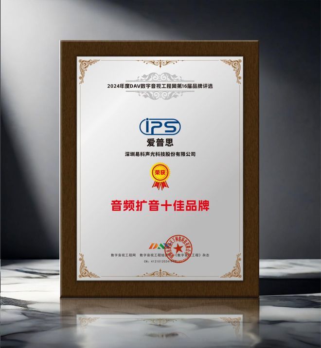 024年度音频扩音十大品牌”名单公布！K8凯发登录喜讯来袭！ DAV01“2(图3)