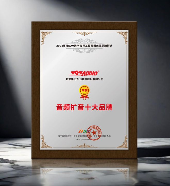 024年度音频扩音十大品牌”名单公布！K8凯发登录喜讯来袭！ DAV01“2(图9)